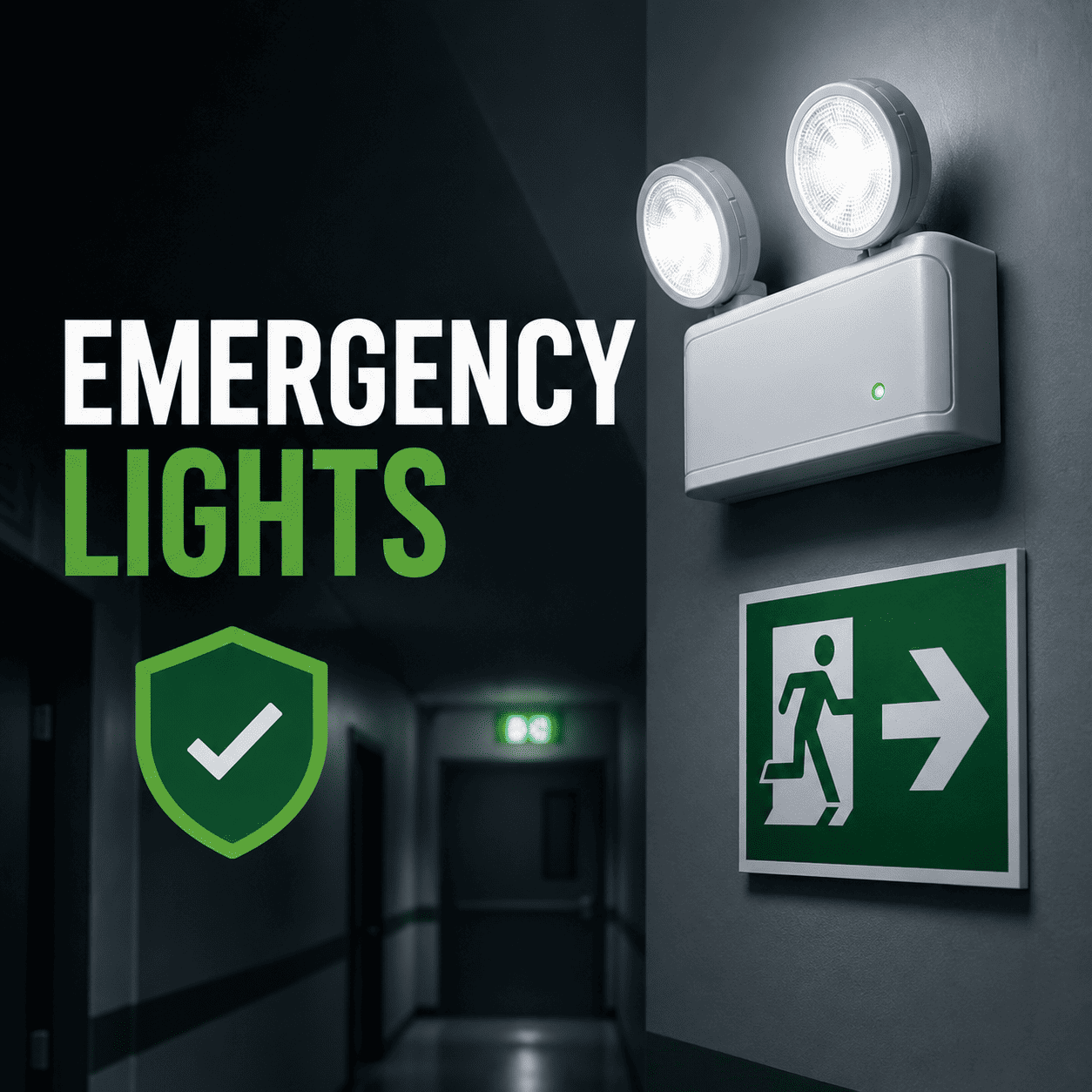 DID YOU KNOW THAT EMERGENCY LIGHTS ARE LEGALLY NON-NEGOTIABLE IN ALL ENCLOSED SPACES?
